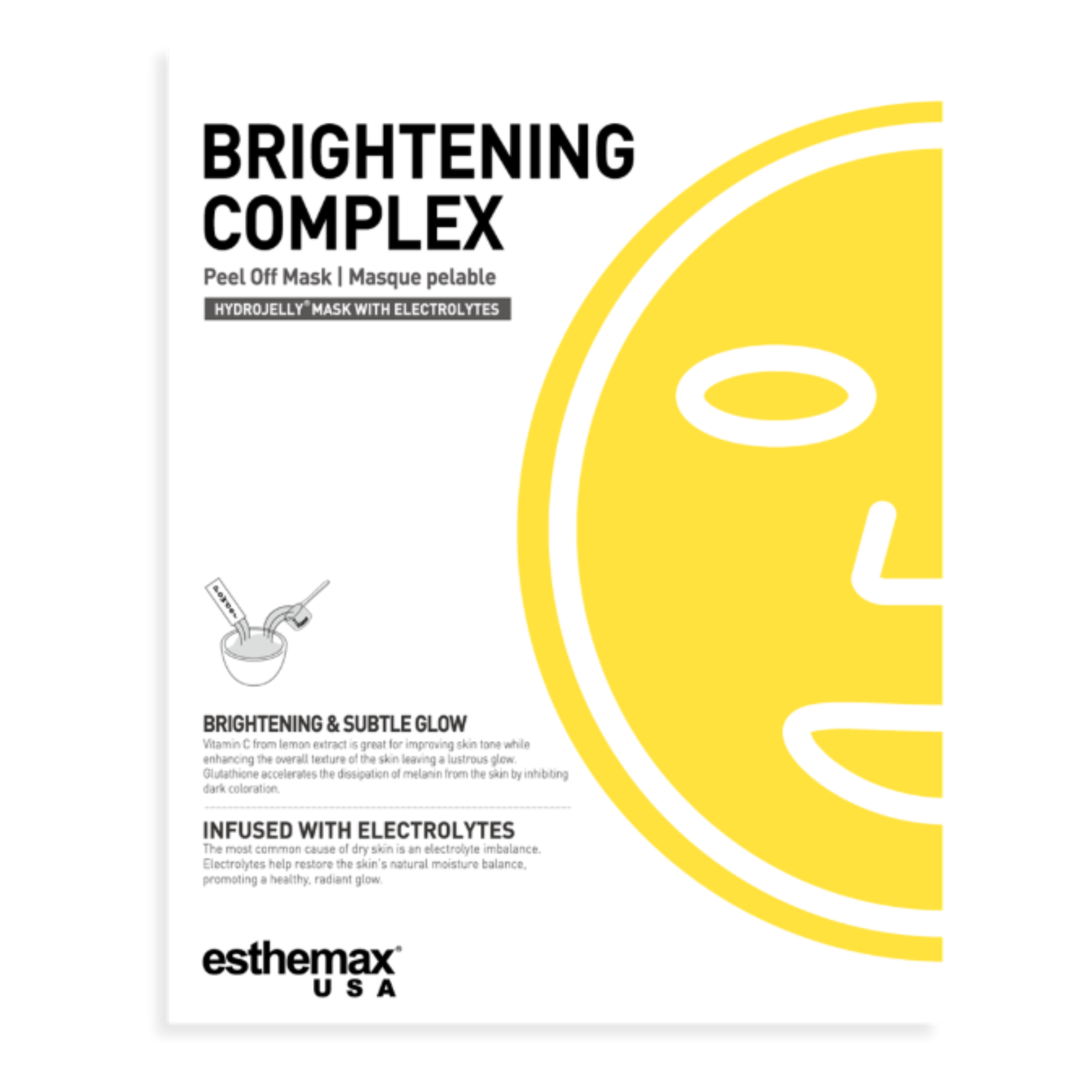Esthemax Brightening Complex Hydrojelly Mask