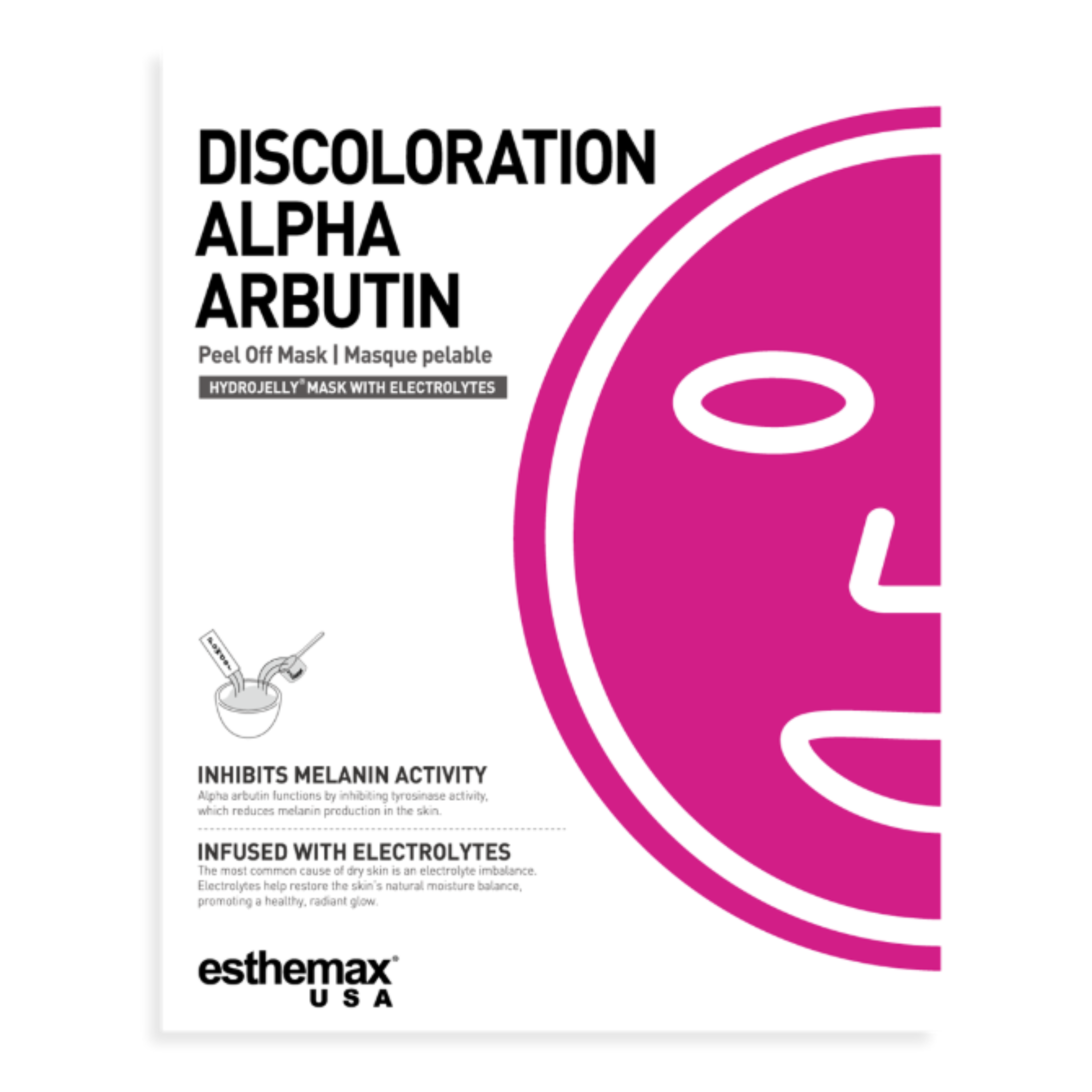 Esthemax Discoloration Alpha Arbutin Hydrojelly Mask
