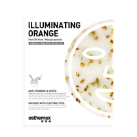 Esthederm Illuminating Orange mask packaging with text and product image on a white background